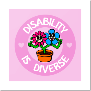 Disability Is Diverse - Disabled Awareness Posters and Art